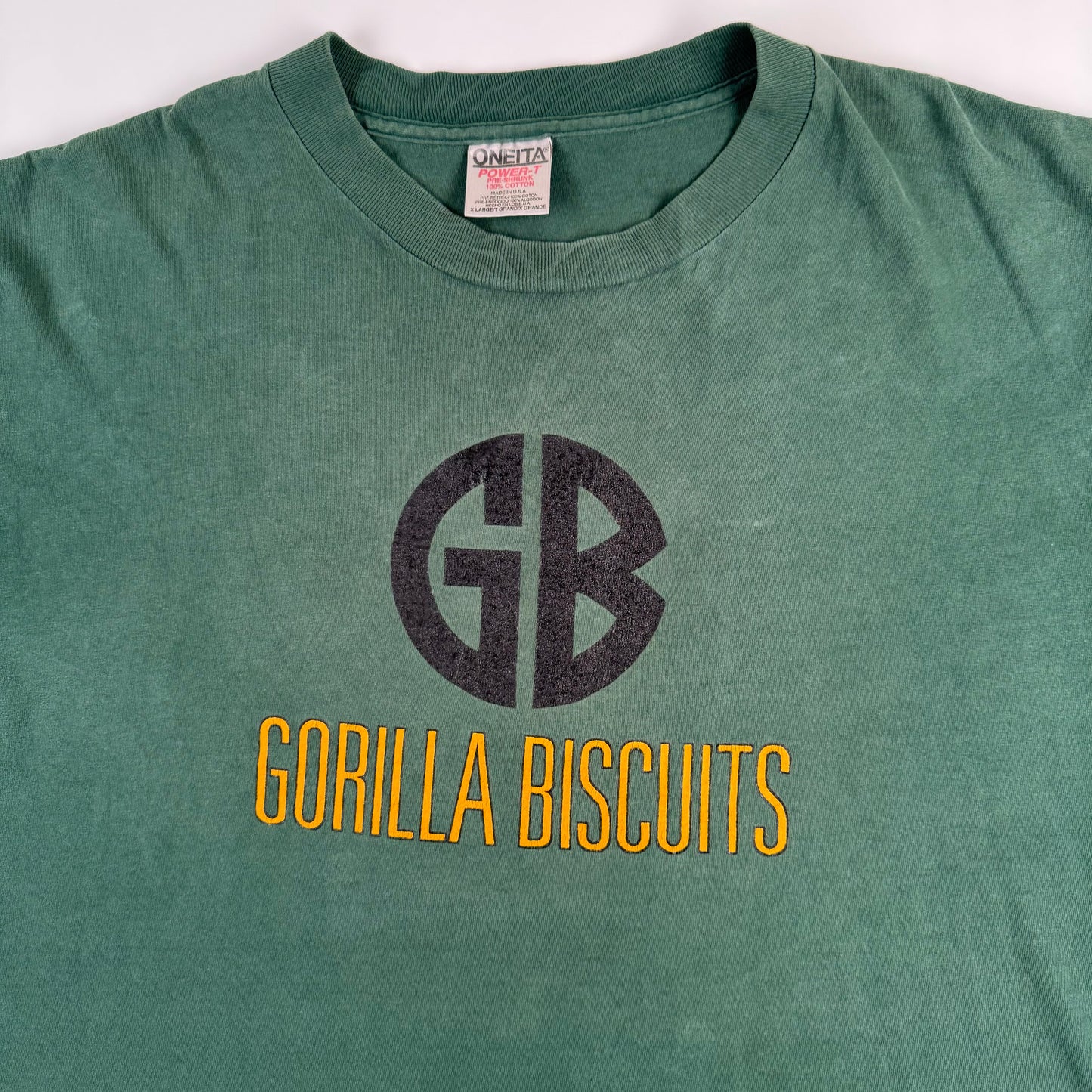 Vintage 90s Gorilla Biscuits Shirt XL