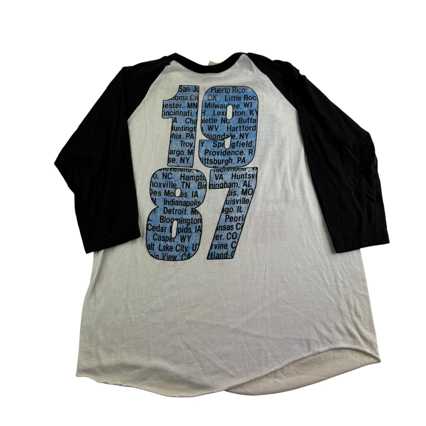 Vintage 1987 Bon Jovi Shirt XL The Tour