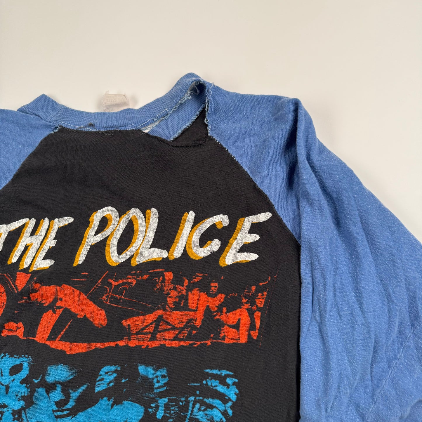 Vintage 1983 The Police Shirt Small Watching You JFK Stadium