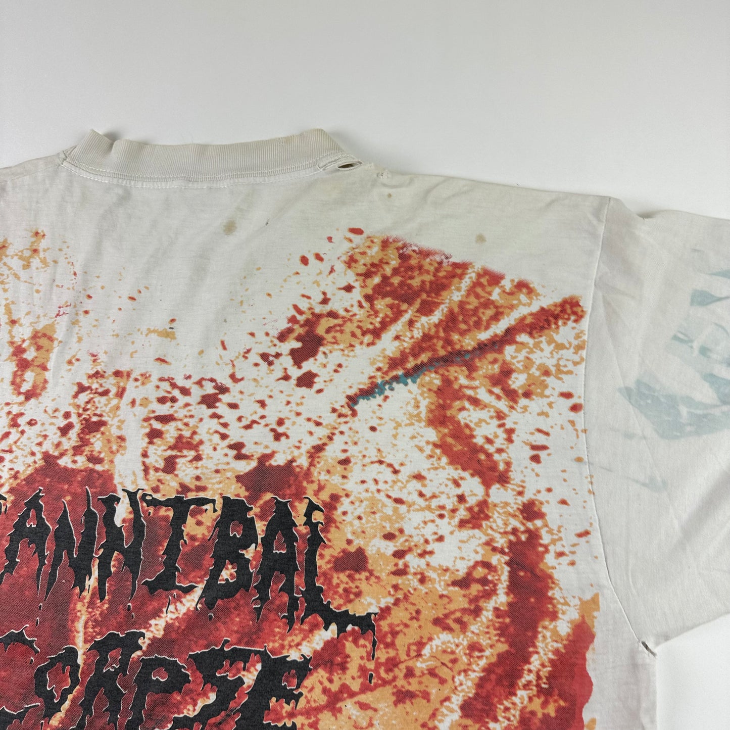 Vintage 90s Cannibal Corpse Shirt Large All Over Print