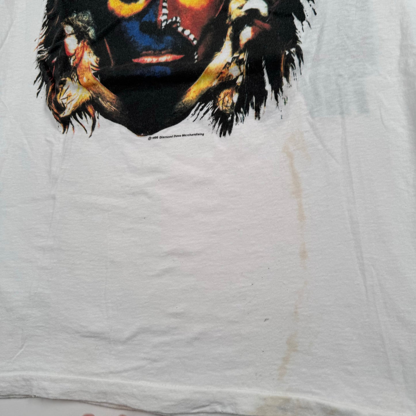 Vintage 1986 David Lee Roth Shirt Medium