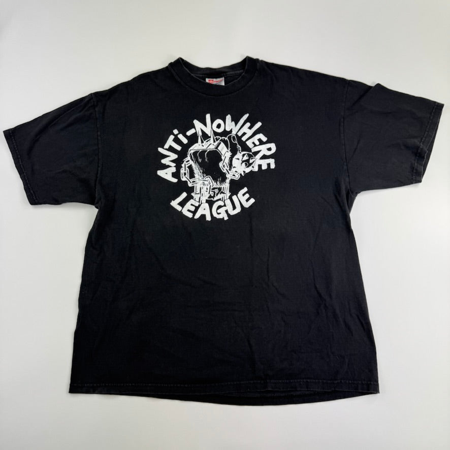 Vintage 90s Anti-Nowhere League Shirt XL