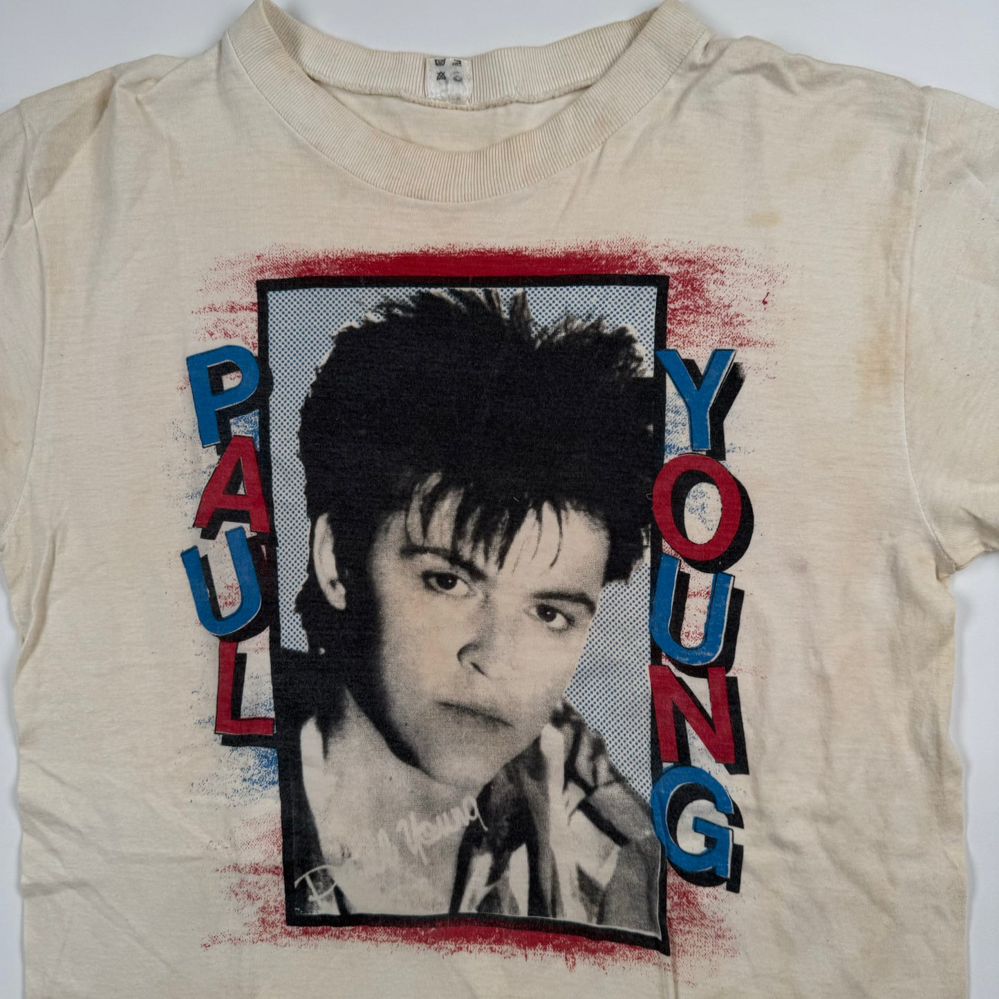 Vintage 80s Paul Young Shirt Medium