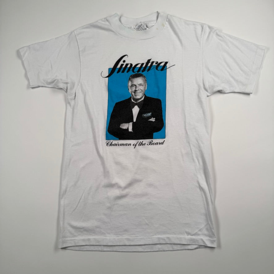 Vintage 80s Frank Sinatra Shirt Medium Chairman Of The Board