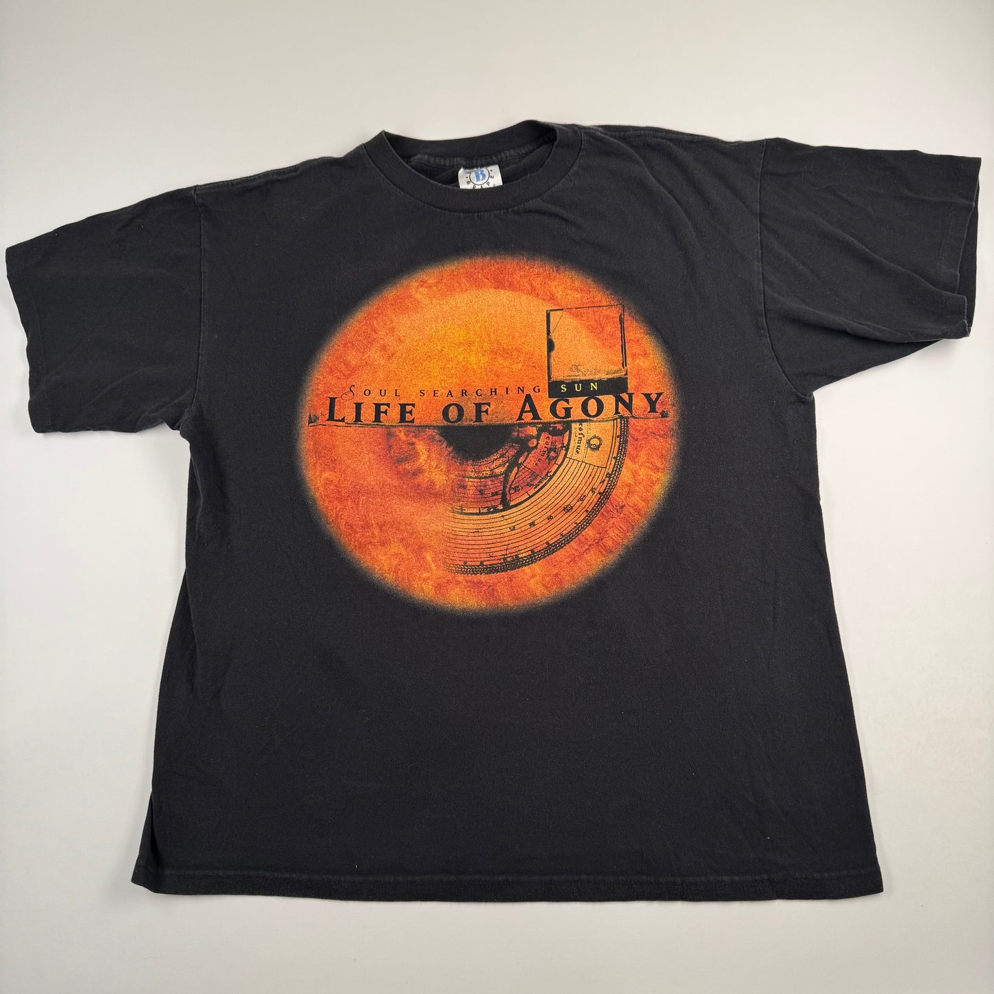 Vintage 1997 Life Of Agony Shirt XL Soul Searching Sun