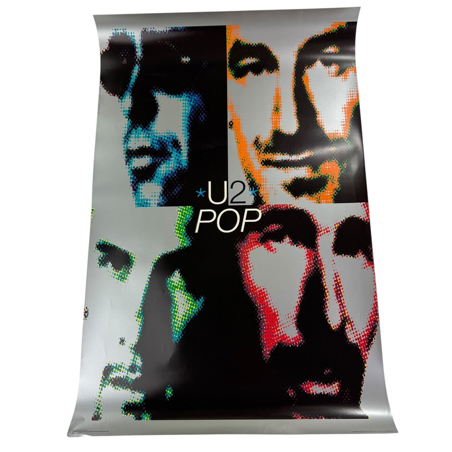 Vintage 1997 U2 Poster Pop