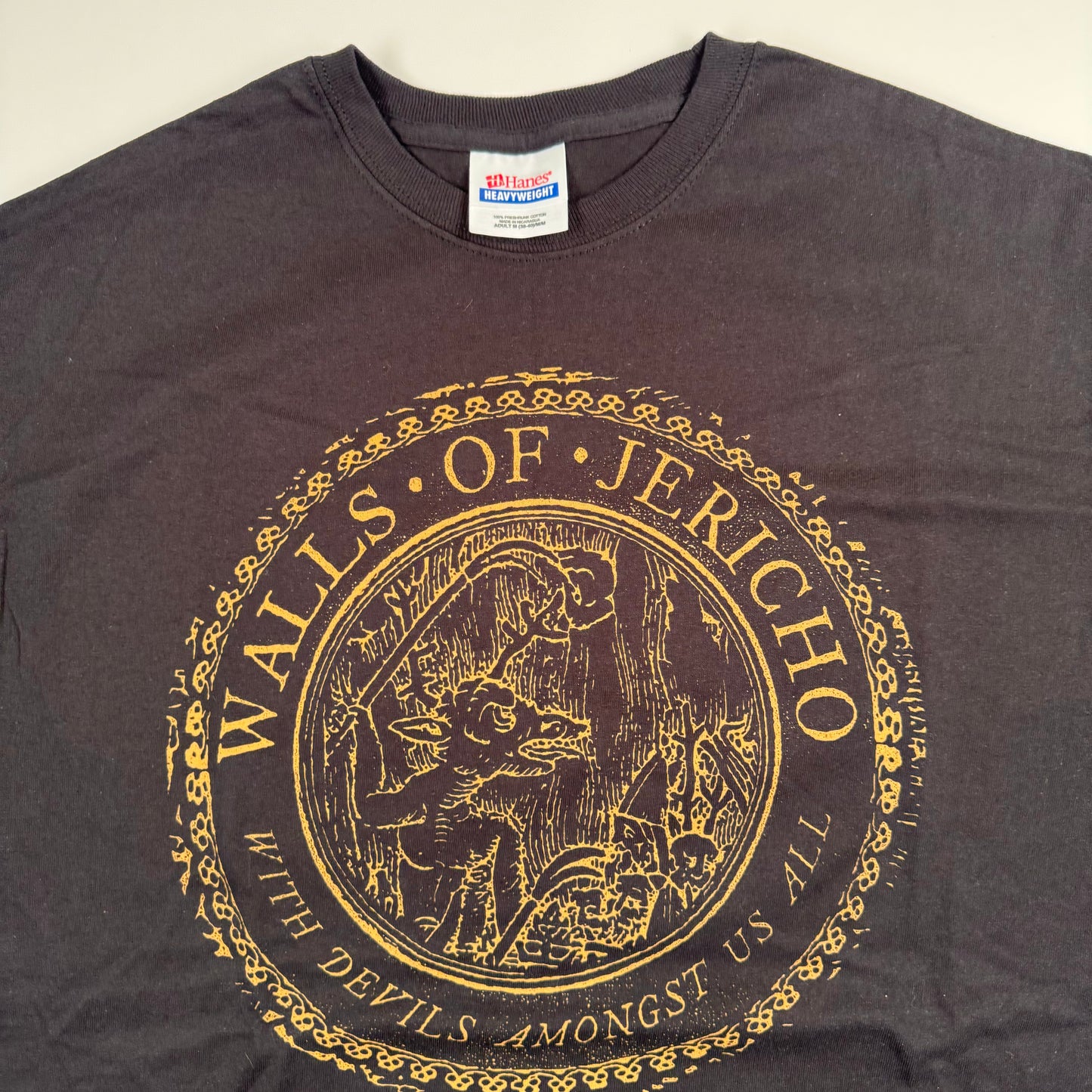 Vintage 2000s Walls Of Jericho Shirt Medium Trustkill