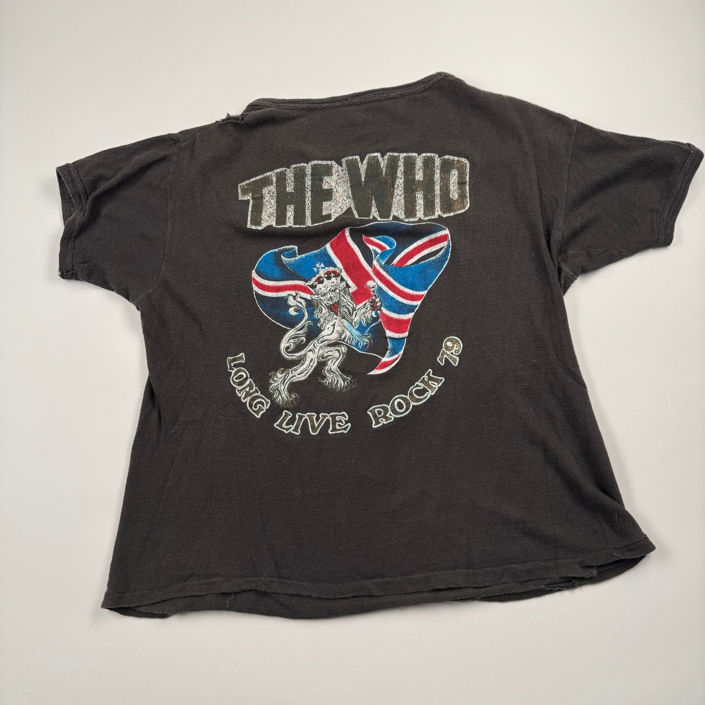 Vintage 1979 The Who Shirt Small Long Live Rock