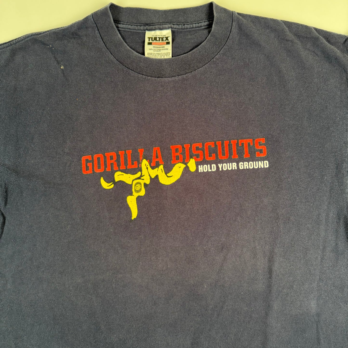 Vintage 90s Gorilla Biscuits Shirt XL Hold Your Ground