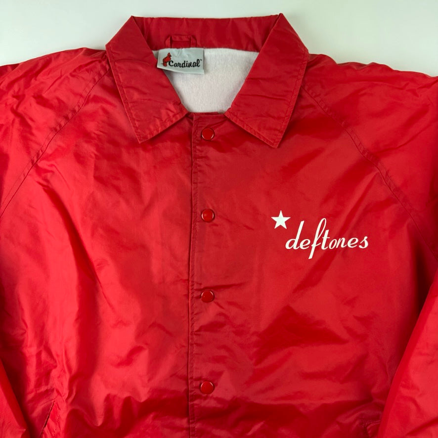 Vintage 2000s Deftones Windbreaker XL White Pony