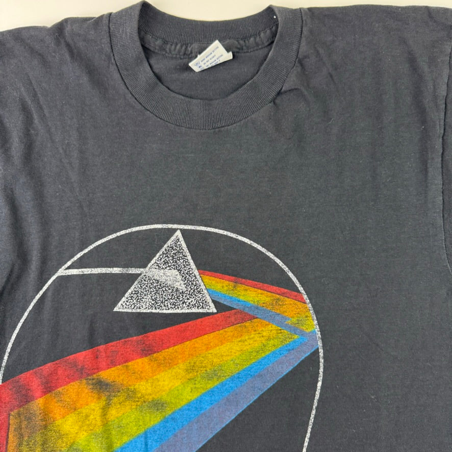 Vintage 70s Pink Floyd Shirt Medium Dark Side Of The Moon