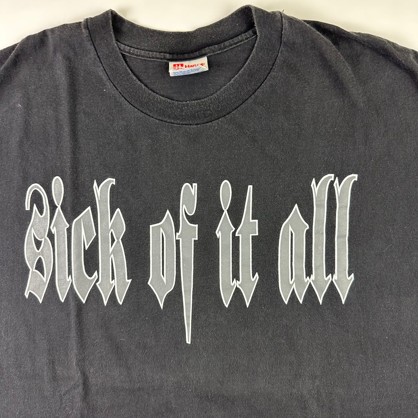 Vintage 90s Sick Of It All Shirt XL