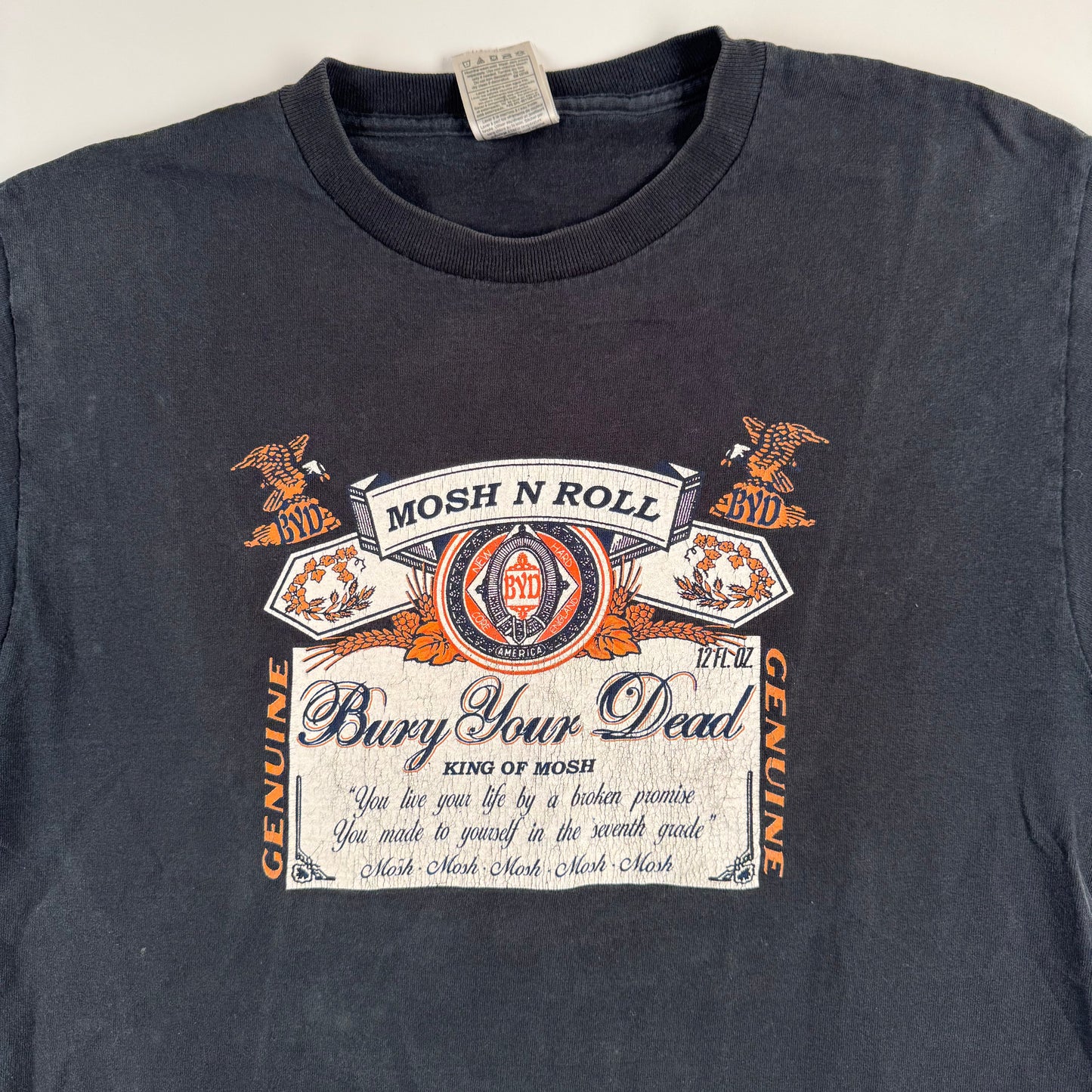 Vintage 2000s Bury Your Dead Shirt Medium Mosh