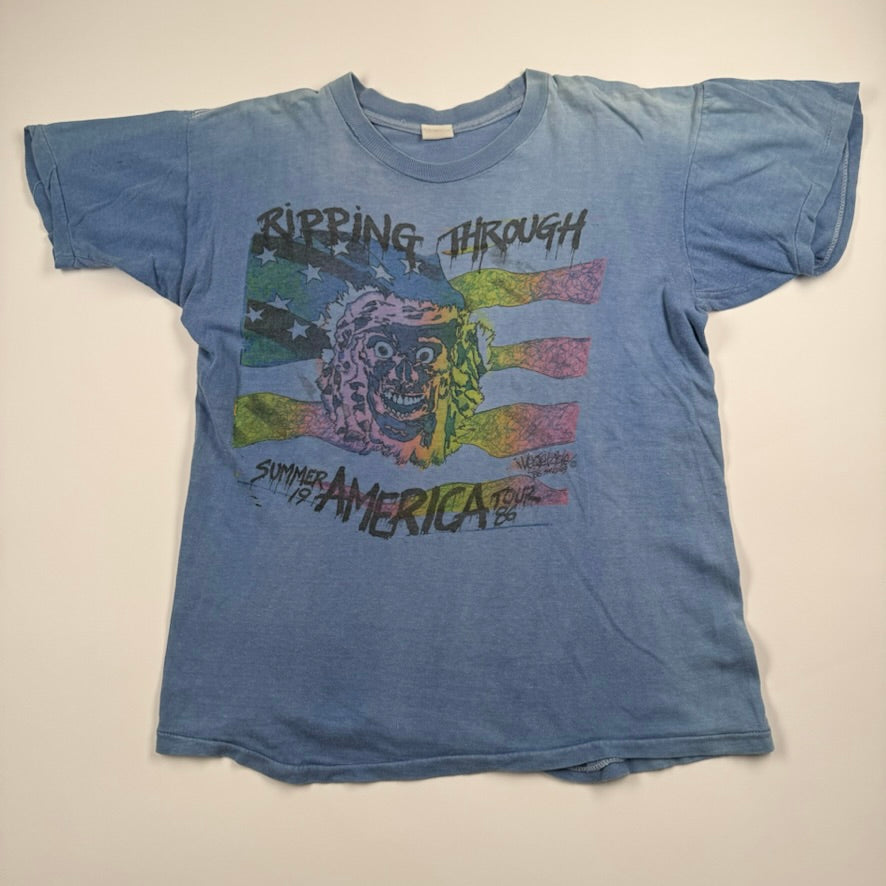 Vintage 1986 Ripping Through America Shirt Medium