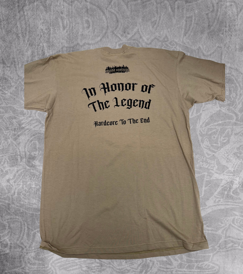 Madd Vintage Memorial T-Shirt - Tan