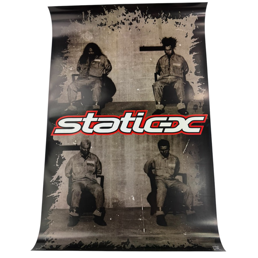 Vintage 1999 Static X Poster