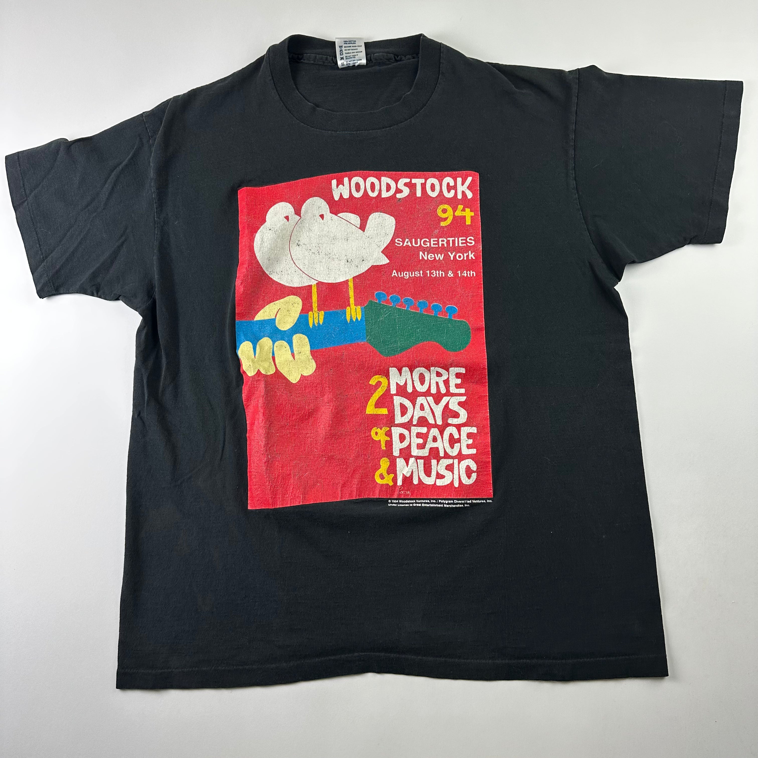 WOODSTOCK 94 Tシャツ XL Vintage 1994 Woodstock Shirt XL WOODSTOCK 94 Tシャツ XL Vintage 1994 Woodstock Shirt XL