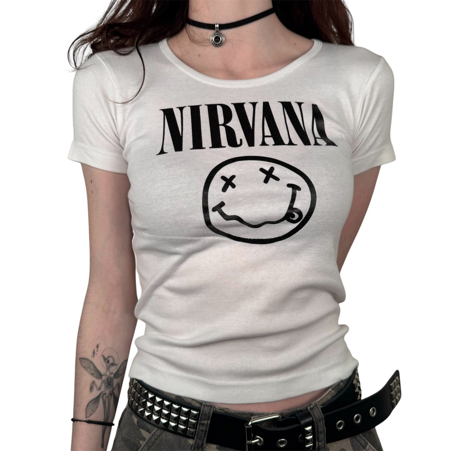 Vintage 2000s Nirvana Womens Shirt Small