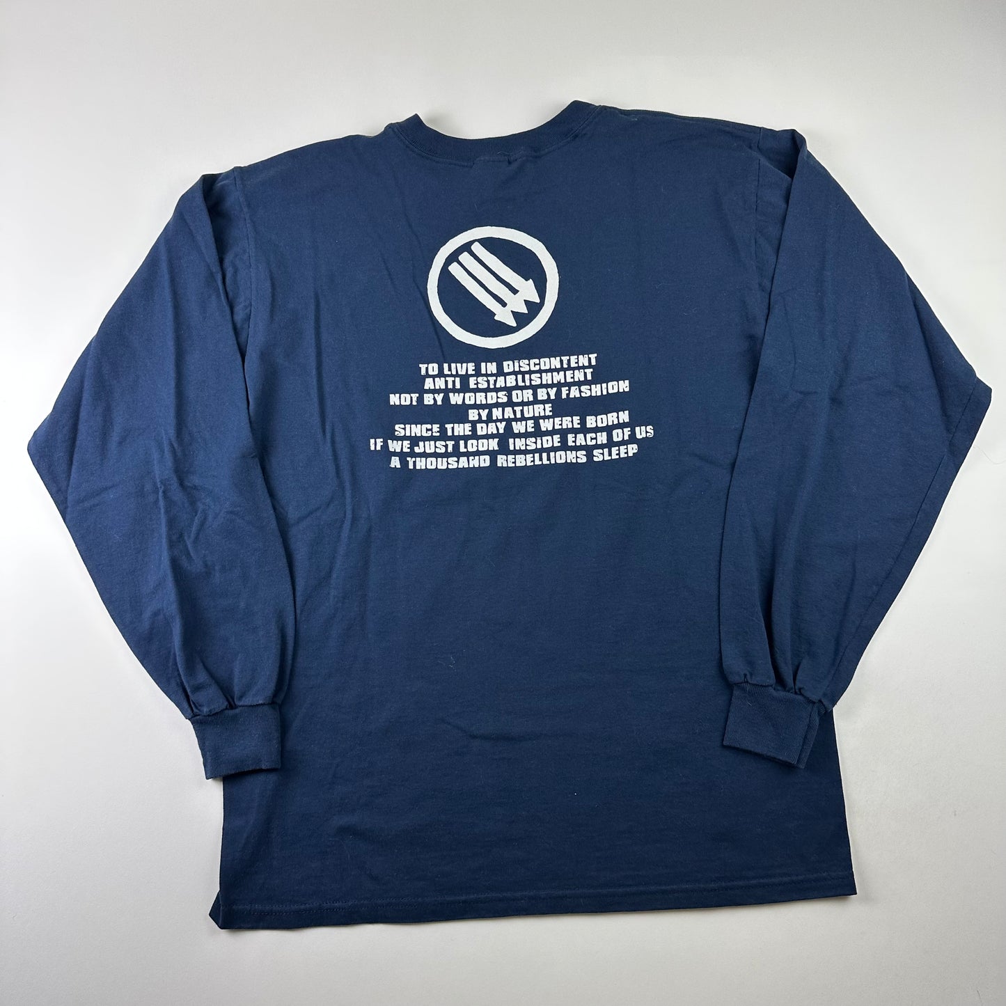 Vintage 2000 Strike Anywhere Long Sleeve Shirt Large Chorus Of One
