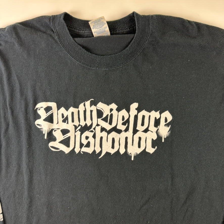 Vintage 2000s Death Before Dishonor Long Sleeve Shirt XL