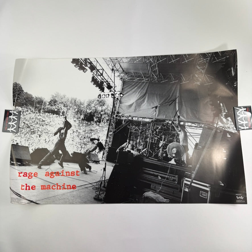 Vintage 1995 Rage Against The Machine Poster