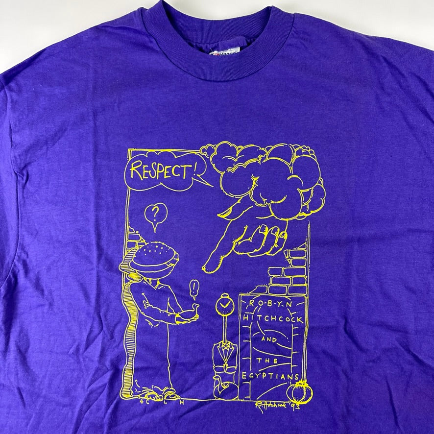 Vintage 90s Robyn Hitchcock & The Egyptians Shirt XL Respect