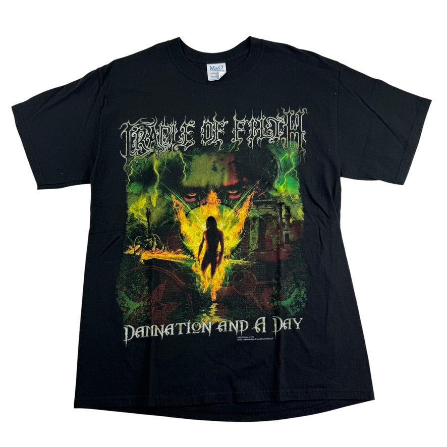 Vintage 2003 Cradle Of Filth Shirt Large Damnation