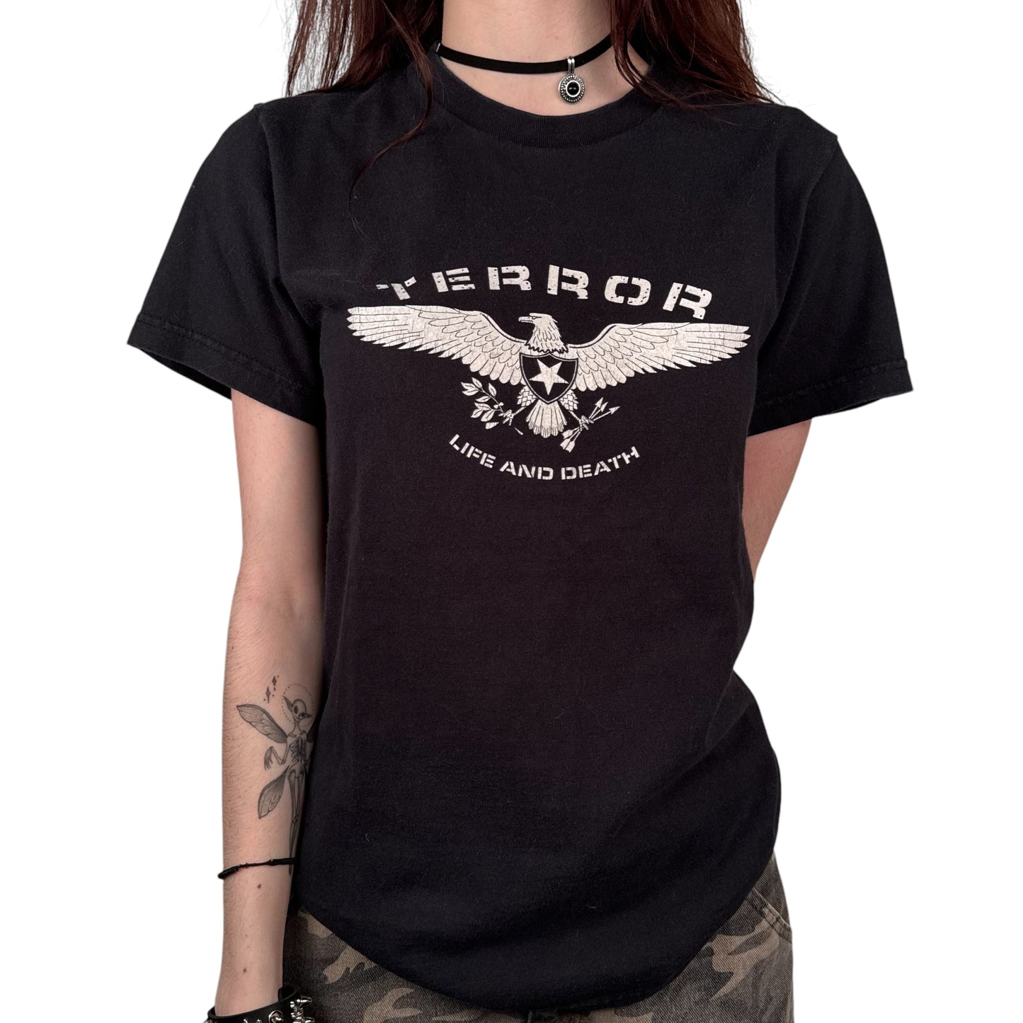 Vintage 2000s Terror Shirt Small Life And Death