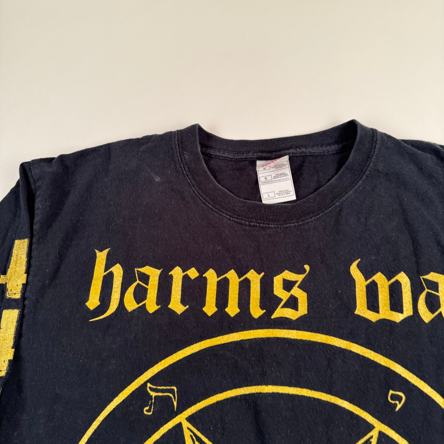 2010 Harms Way Long Sleeve Shirt Large European Tour
