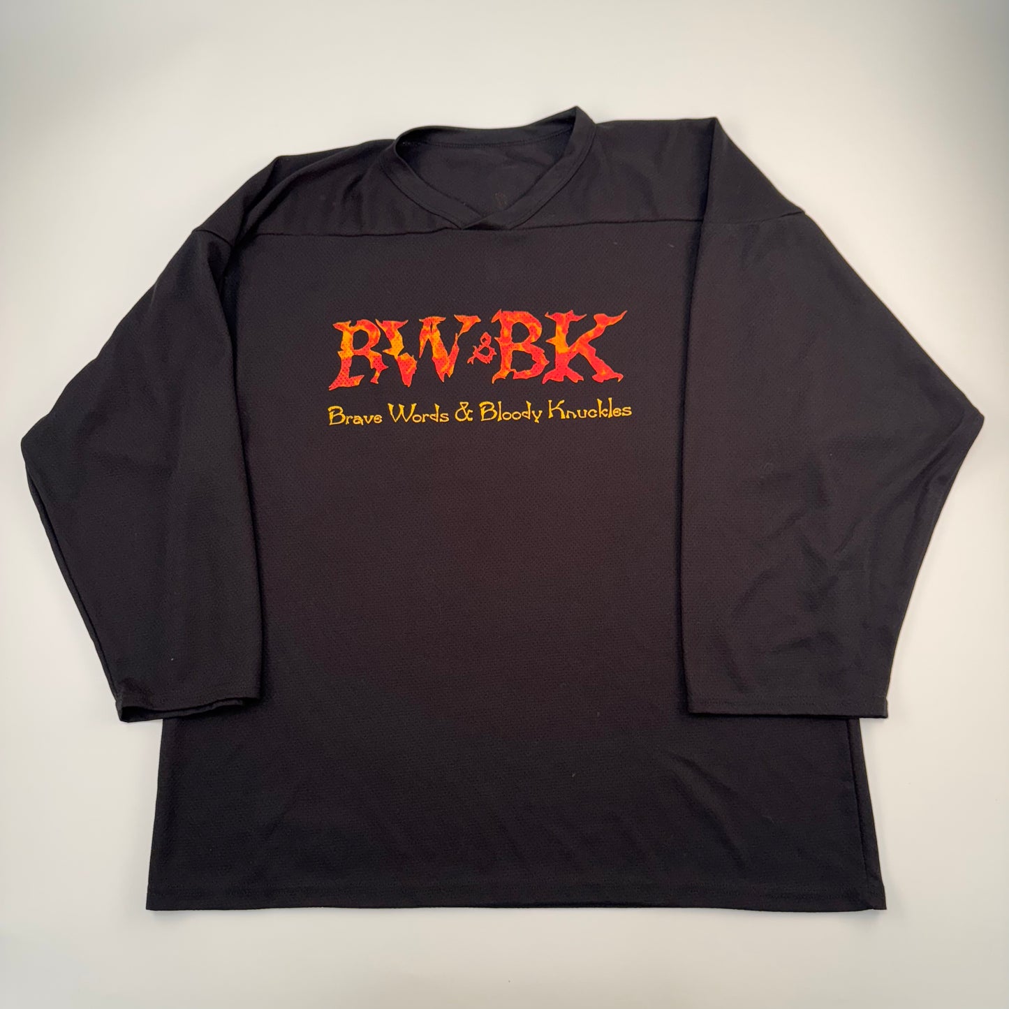 Vintage 90s Brave Words & Bloody Knuckles Jersey XXL