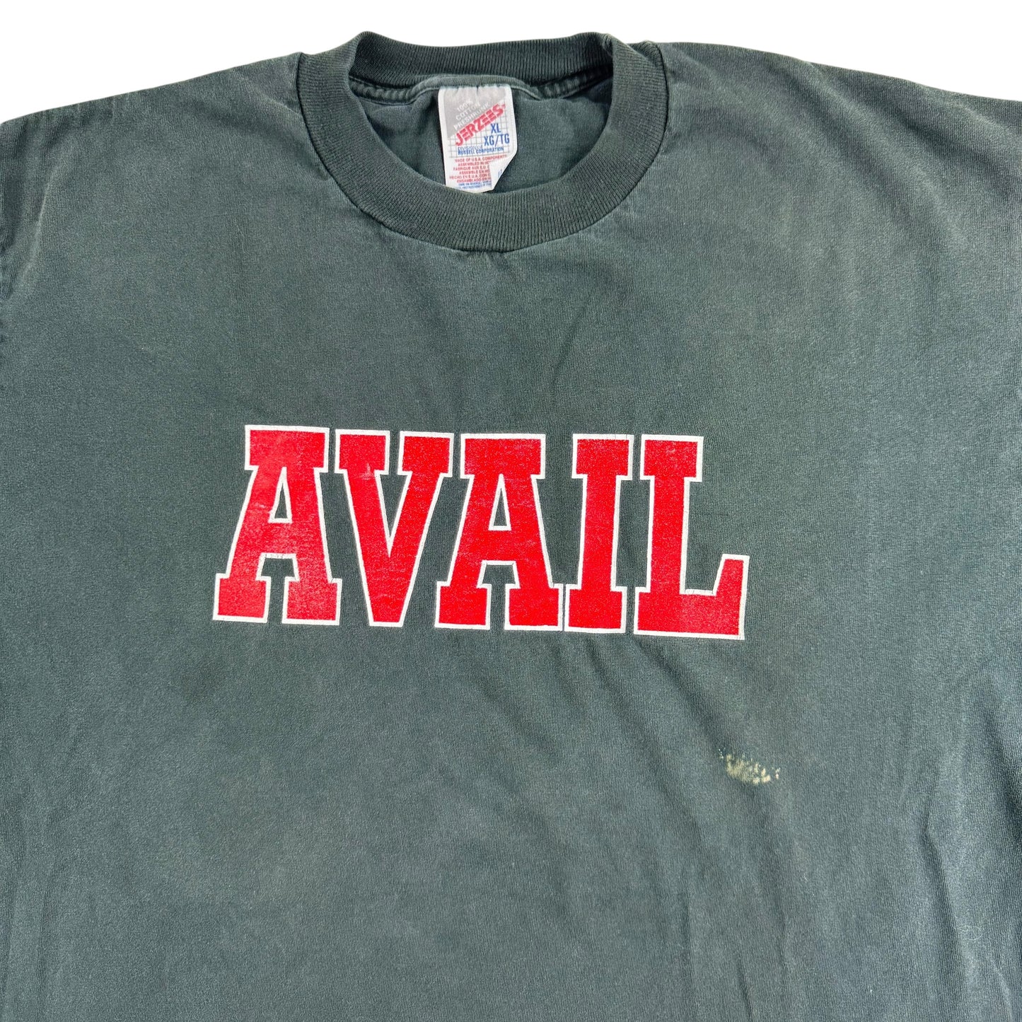 Vintage 1998 Avail Shirt XL Tour