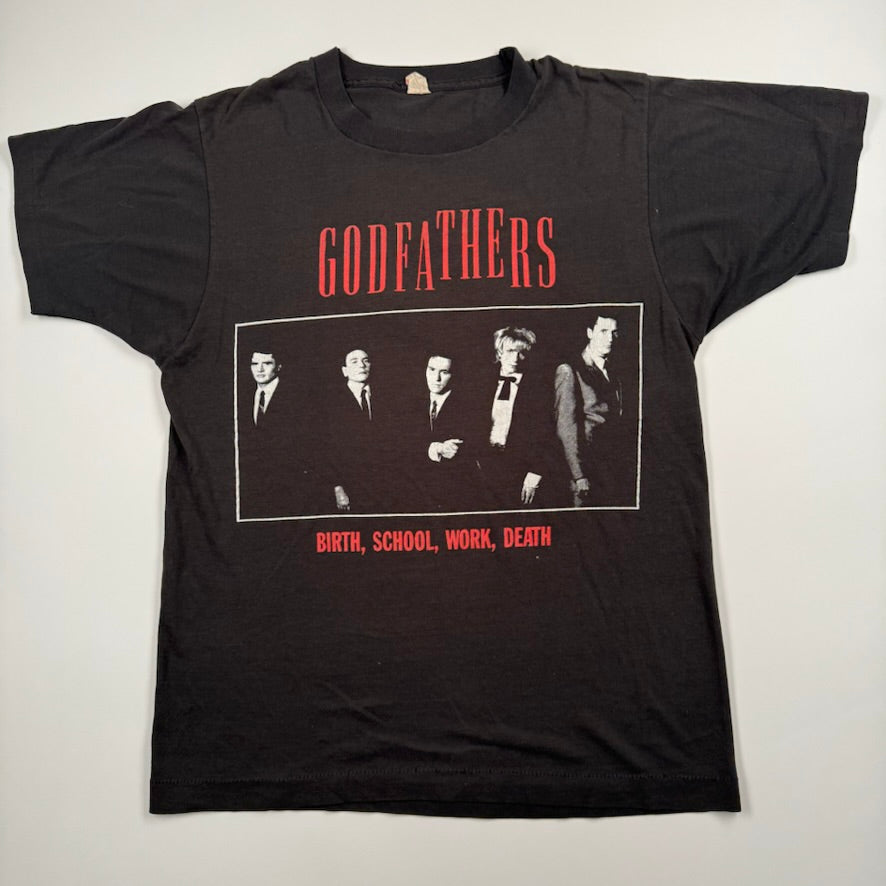 Vintage 1988 Godfathers Shirt Medium Birth School Work