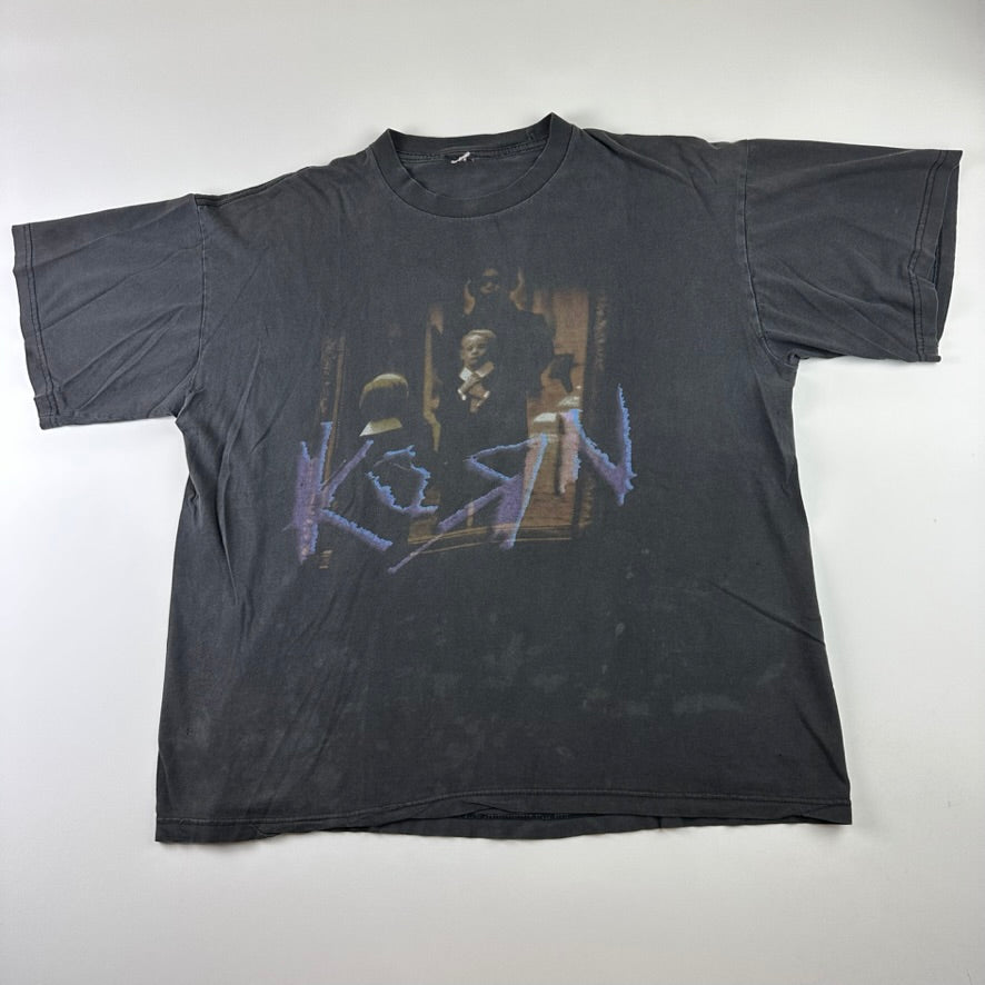 Vintage 1996 life is peachy sale korn ringer shirt