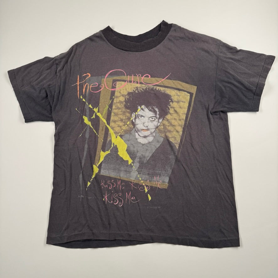 Vintage 1987 The Cure Shirt Medium Kiss Me