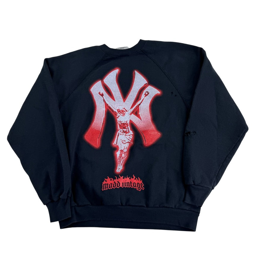 Cross Of Disbelief Crewneck Sweatshirt Medium