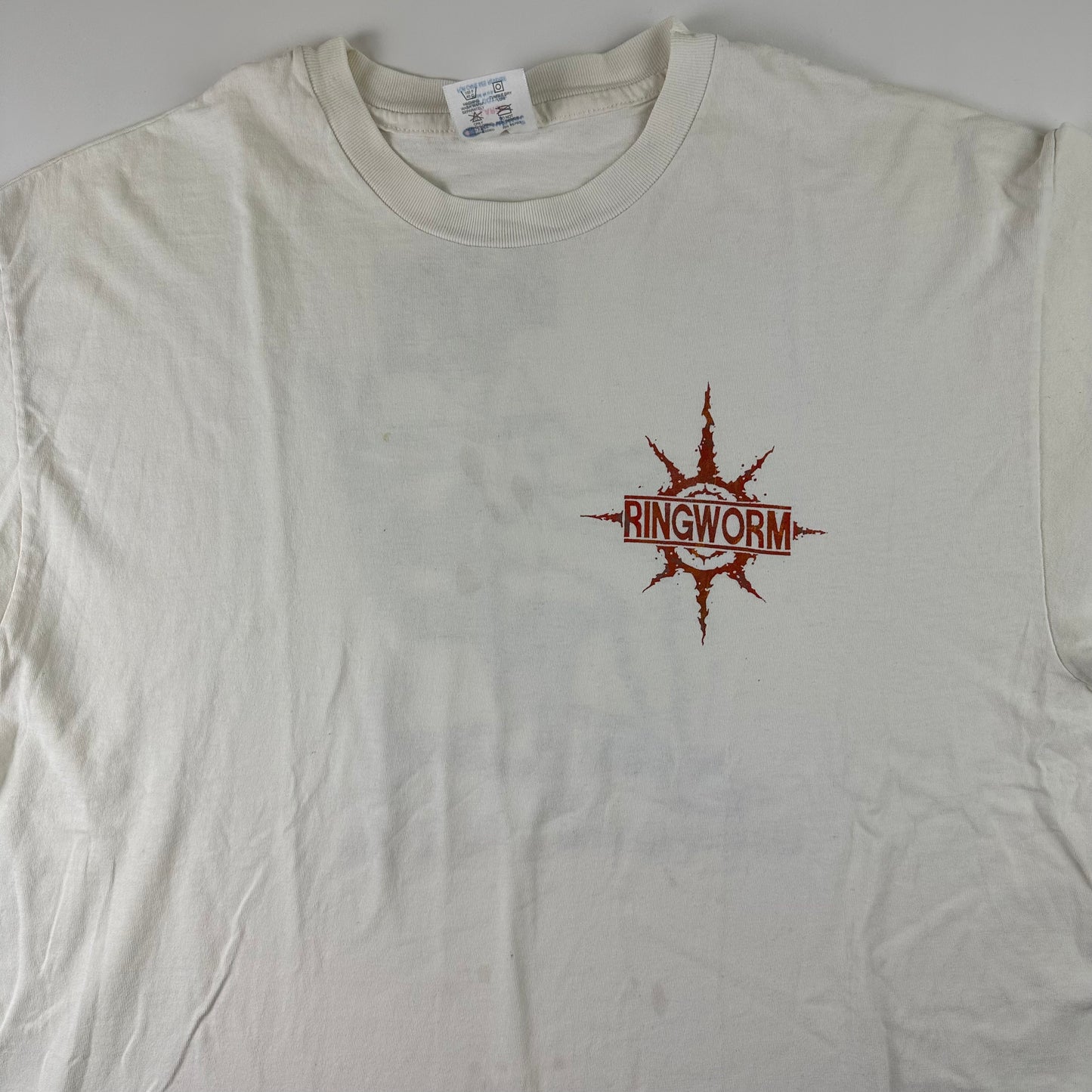 Vintage 90s Ringworm Shirt XL Witness The End Of Our World