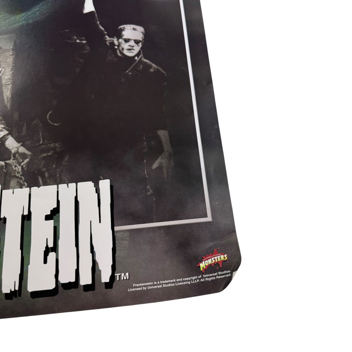 Vintage 90s Frankenstein Poster