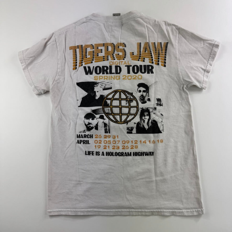 2020 Tigers Jaw Shirt Small Digital World Tour