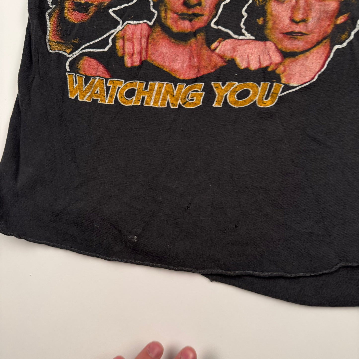 Vintage 1983 The Police Shirt Small Watching You JFK Stadium