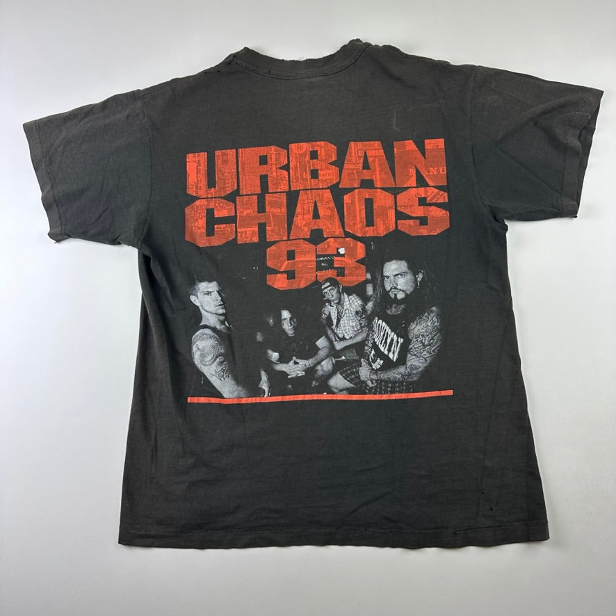 Vintage 1993 Biohazard Shirt Large Urban Discipline 