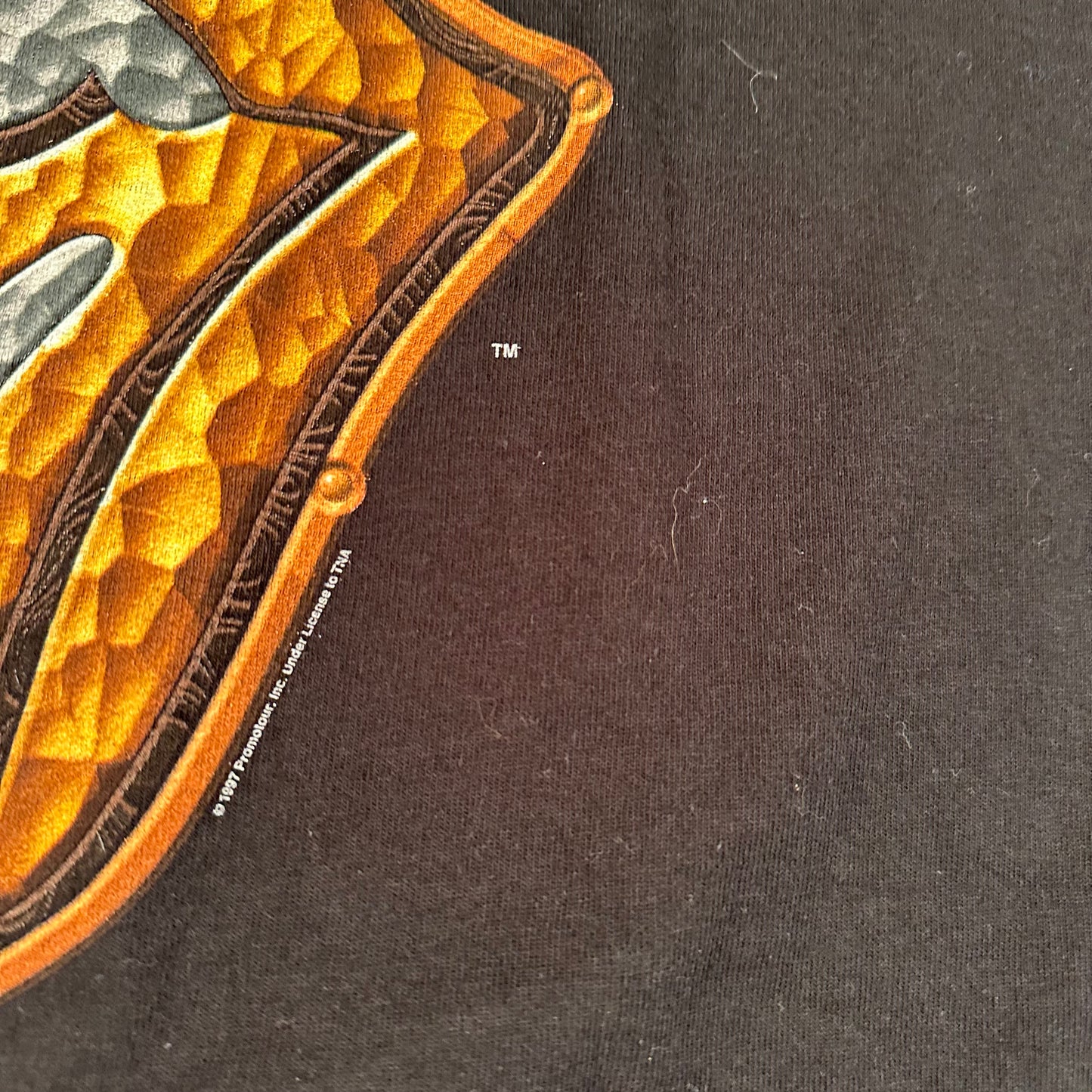 Vintage 1997 Rolling Stones Shirt XL Bridges To Babylon
