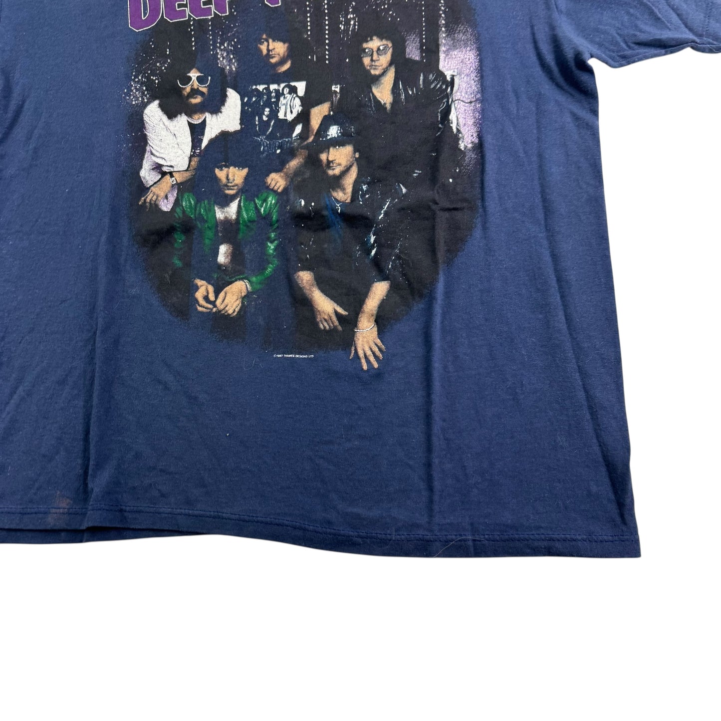 Vintage 1987 Deep Purple Shirt XL The House Of Blue Light