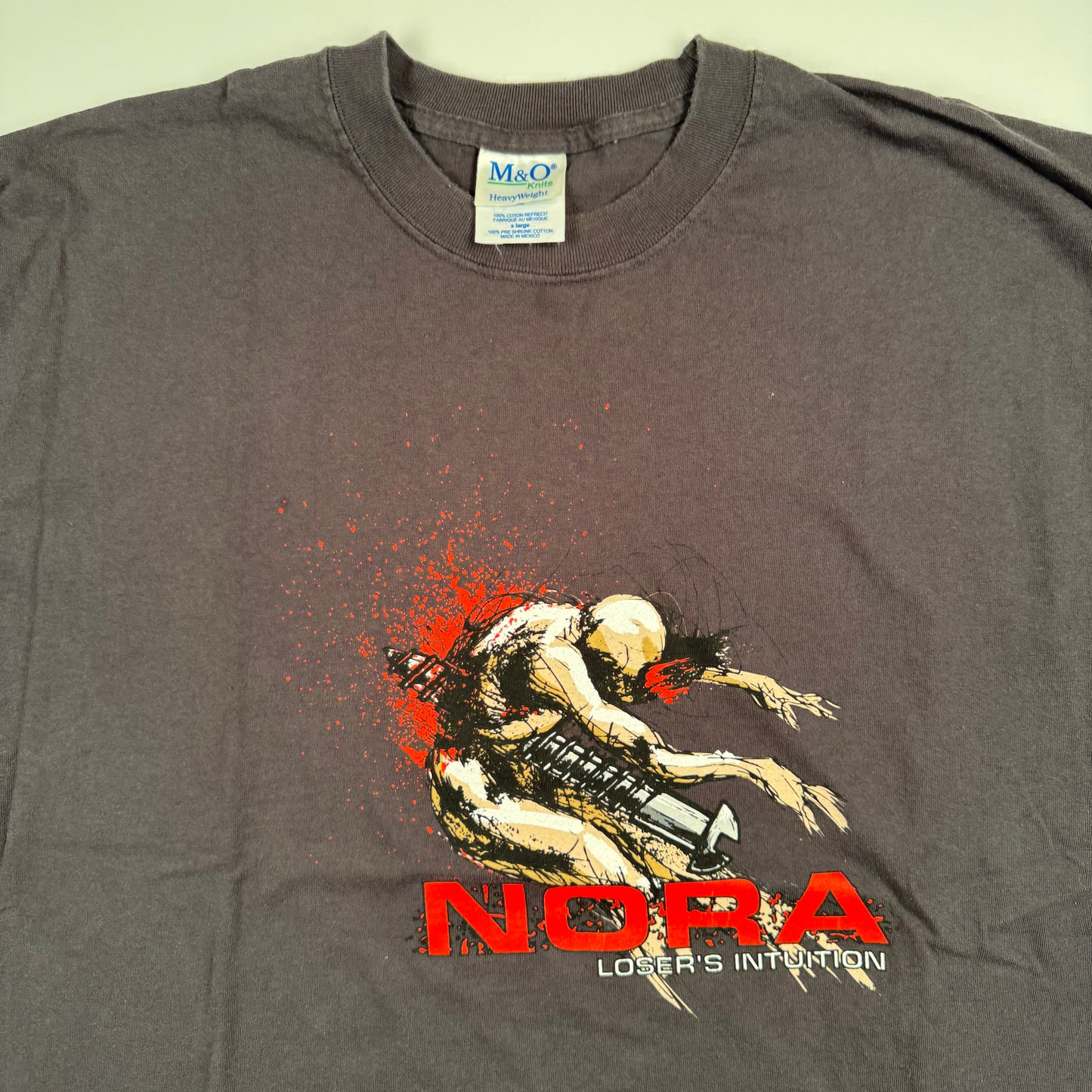 Vintage 2001 Nora Shirt XL Loser's Intuition