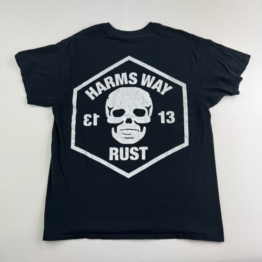 Harms Way Shirt Large Rust