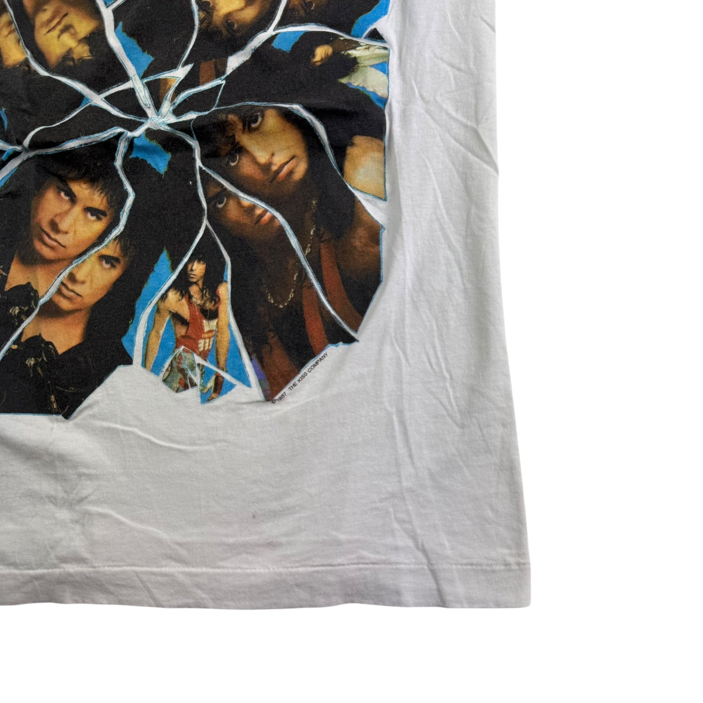 Vintage 1987 Kiss Shirt Medium I Went Crazy With Kiss