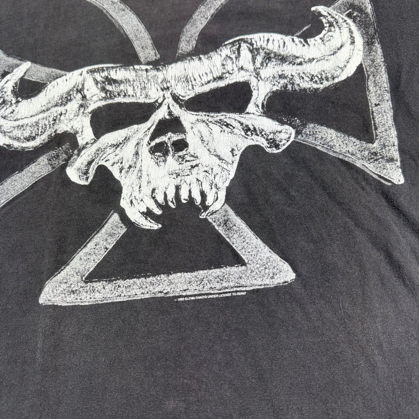 Vintage 1993 Danzig Shirt XL Thrall Demonsweatlive Tour