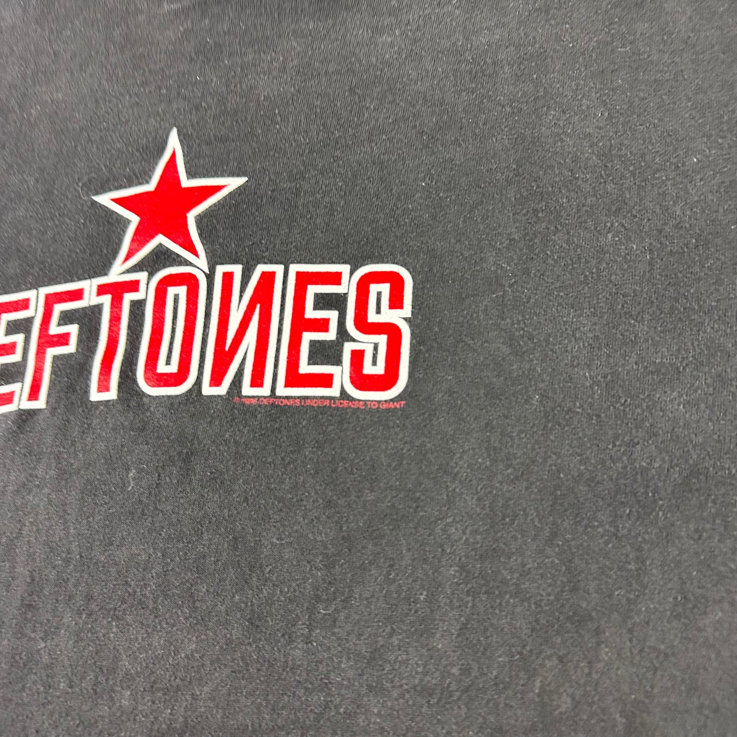 Vintage 1998 Deftones Shirt Large Soviet Star