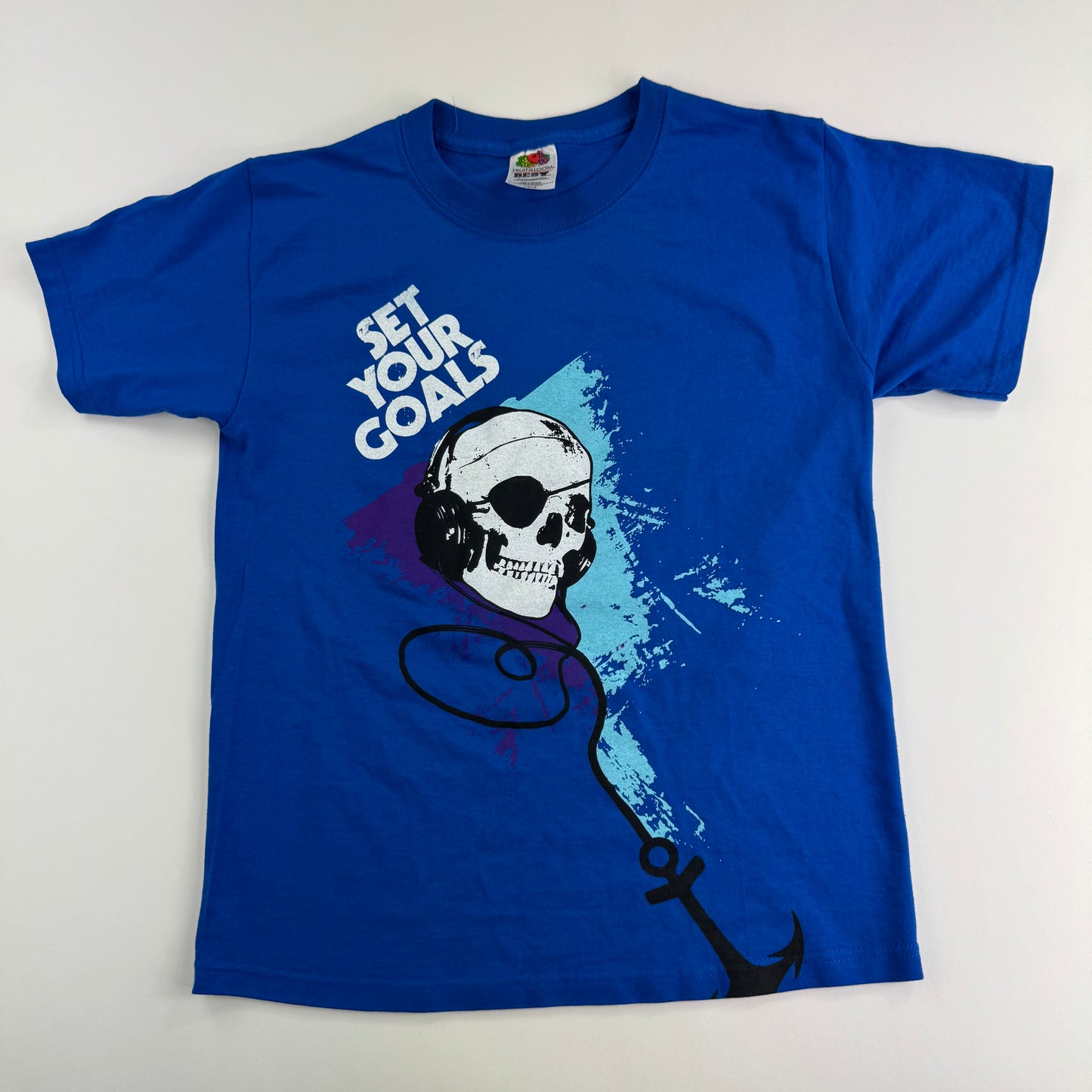 Vintage 2000s Set Your Goals Shirt Small