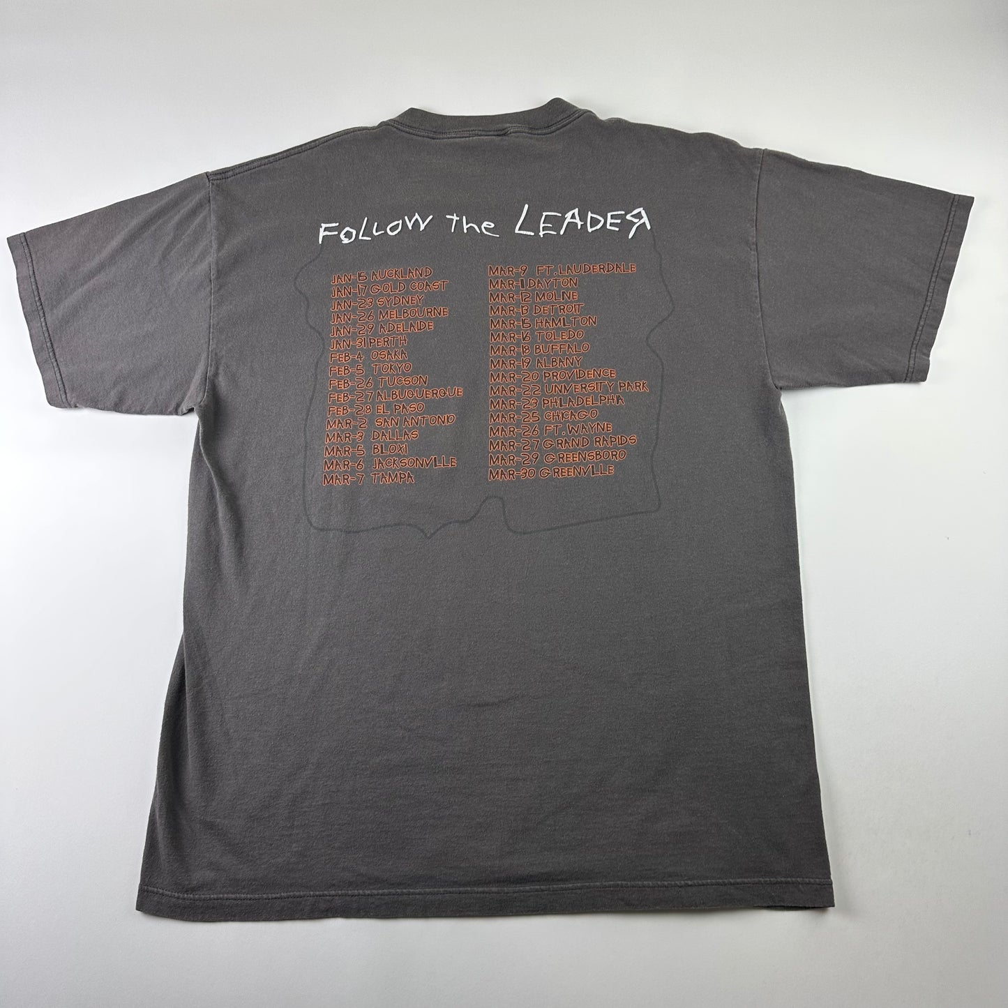 Vintage 1998 Korn Shirt XL Follow The Leader