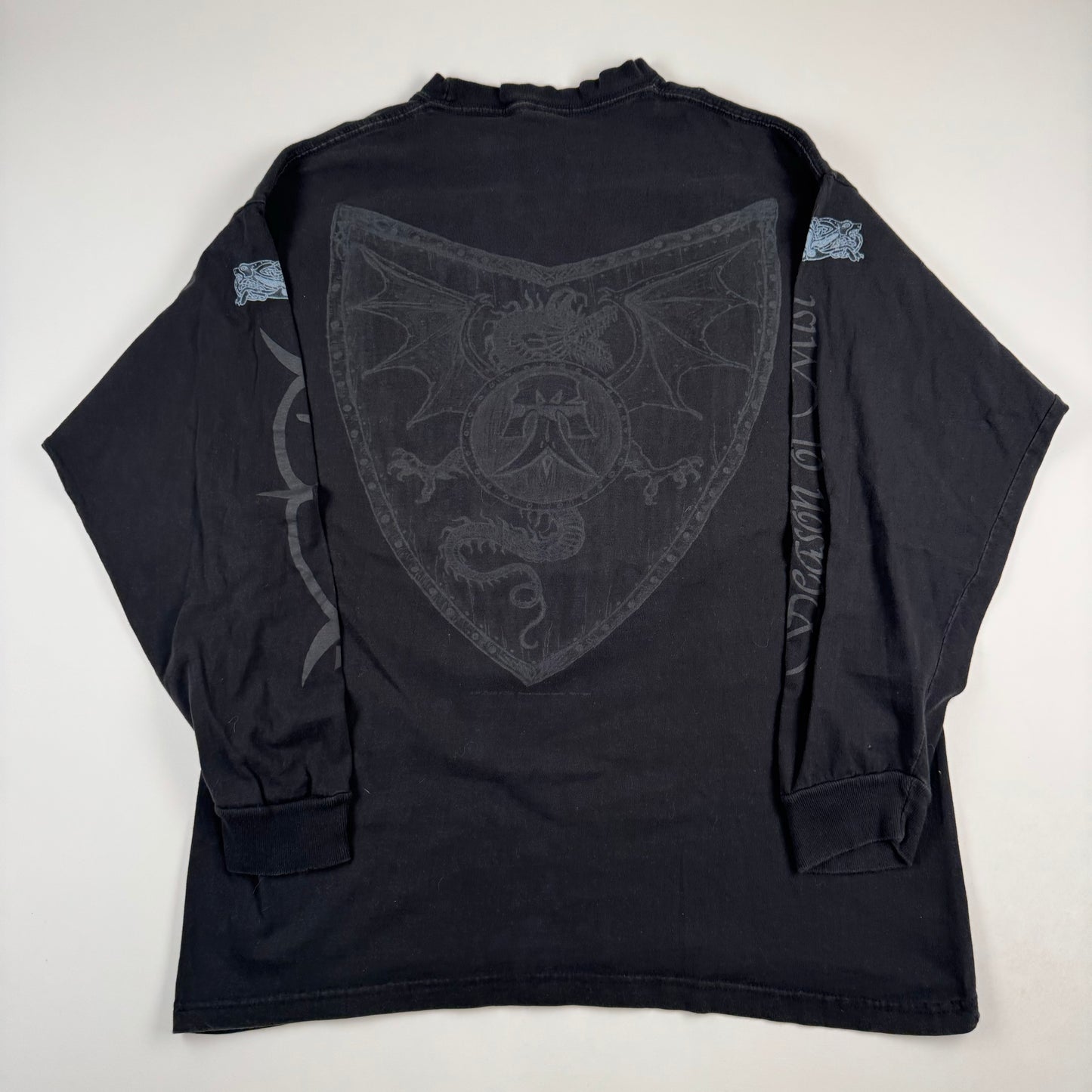 Vintage 2000 Agressor Long Sleeve Shirt XL Medieval Rites